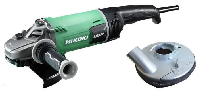 Hikoki Winkelschleifer G23UDY2 Mit Absaughaube Betonabsaughaube 180 Mm