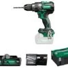Hikoki Akku Bohrschrauber Set DS18DC 5,0 Ah