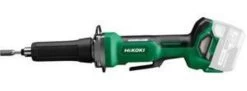 Hikoki GP18DB Basic Transportkoffer Akku Geradschleifer Mit Paddle Schalter