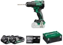 Hikoki Akku Schlagbohrschrauber Set DV18DE 2,0 Ah