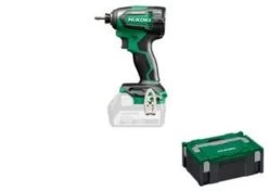 Hikoki Akku Schlagschrauber 1/4 Zoll Im System Case WH18DE Solo