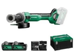 Hikoki Akku Winkelschleifer 125 Mm Set G1813DA 5,0 Ah