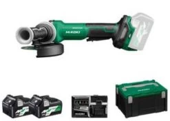 Hikoki Akku Winkelschleifer 125 Mm G3613DVF 2,5 Ah