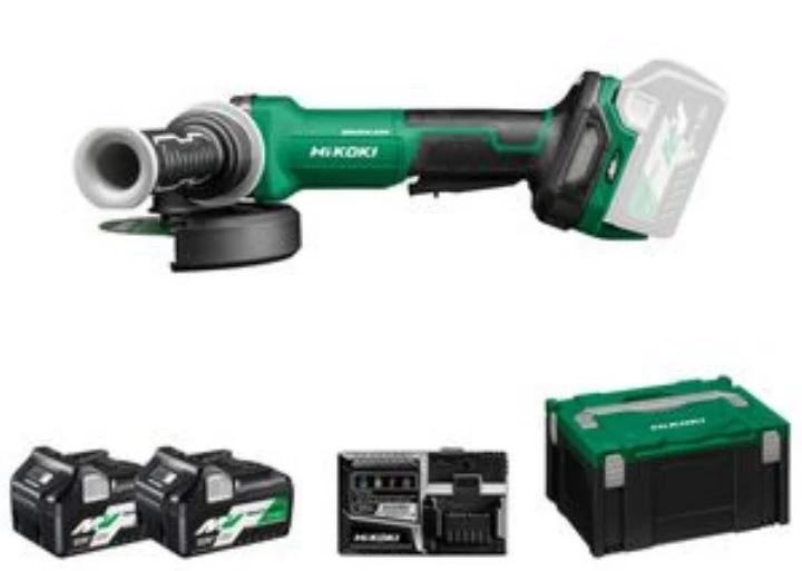 Hikoki Akku Winkelschleifer 125 Mm G3613DVF 2,5 Ah