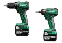 Hikoki Akku Combo Kit KC18DD Bohrschrauber Und Schlagschrauber