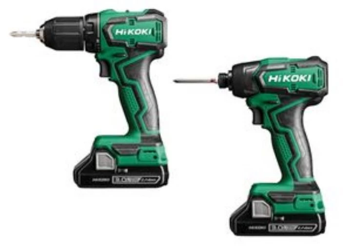 Hikoki Akku Combo Kit KC18DD Bohrschrauber DS18DD Schlagschrauber WH18DD