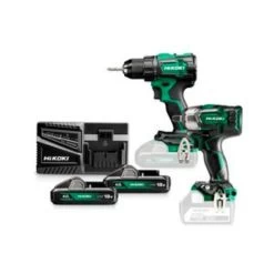 Hikoki Combo Kit Akku Bohrschrauber Und Schlagschrauber 4,0 Ah Set KC18DE-1